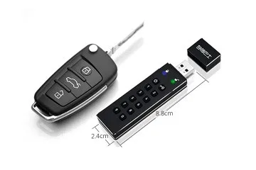 Datage Security Protection Stainless Steel USB Key