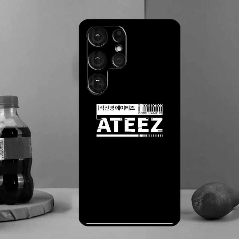 ATEEZ KPOP Phone Case For Samsung Galaxy S23 S22 Ultra S21 S20 FE S8 S9 S10 Plus Note 10 20 Ultra Cover