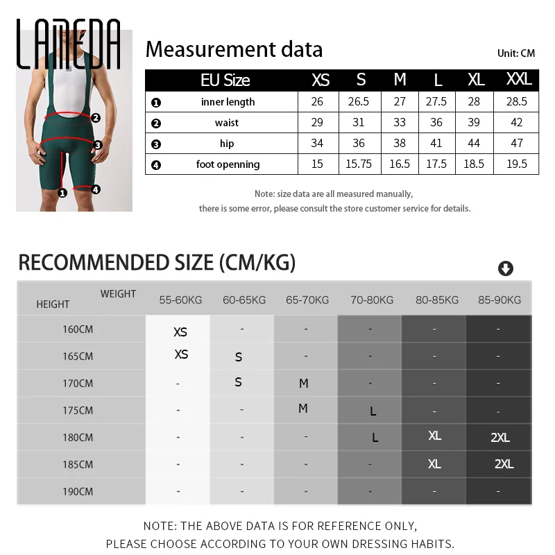 Lameda Bicycle Bib Shorts High Elasticity Men Cycling Shorts High Quality Mtb Bike Pants Summer Cycling Clothes For Men