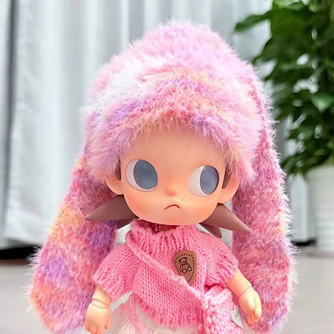 ZSIGA Action Doll Outfit Set di vestiti BJD da 20 cm Maglione stile Gazi con accessori per cappelli carini per bambole