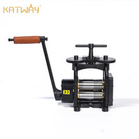 KATWAY Manual Combination Rolling Mill with 110mm Rolls Jewelry Machine For Designer Professional LL-RM05