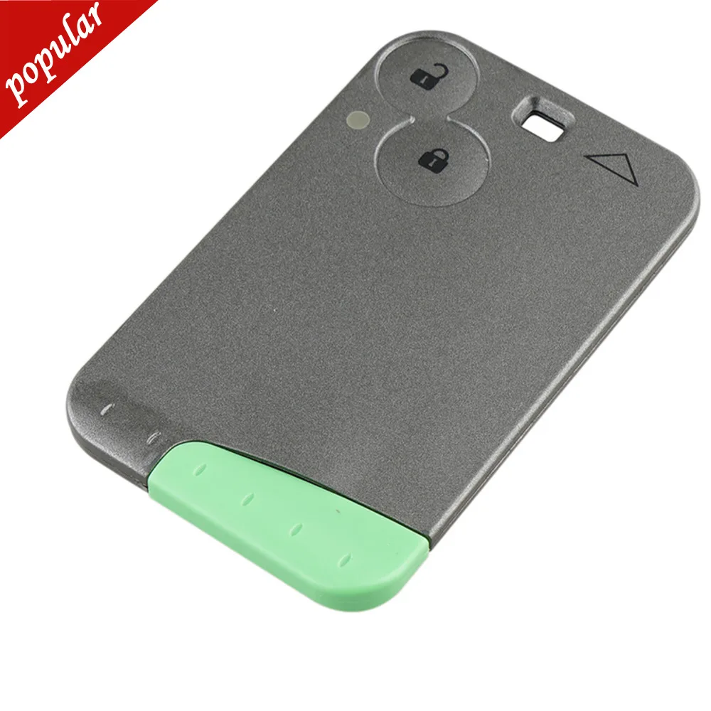 

New Arrival Replacement 2 Button Remote Key Card Shell Case Smart Card Key Case ForRENAULT Laguna Car Key Shell High Quality