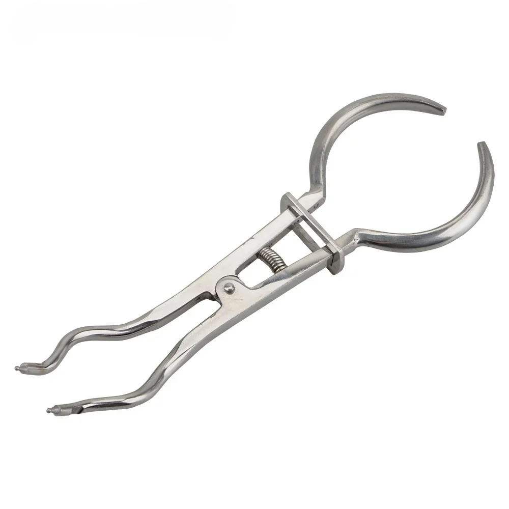 الأسنان المطاط السد المشبك الملقط الفولاذ المقاوم للصدأ فصل تقويم الأسنان ذو طيات اللبية لكمة كماشة #1