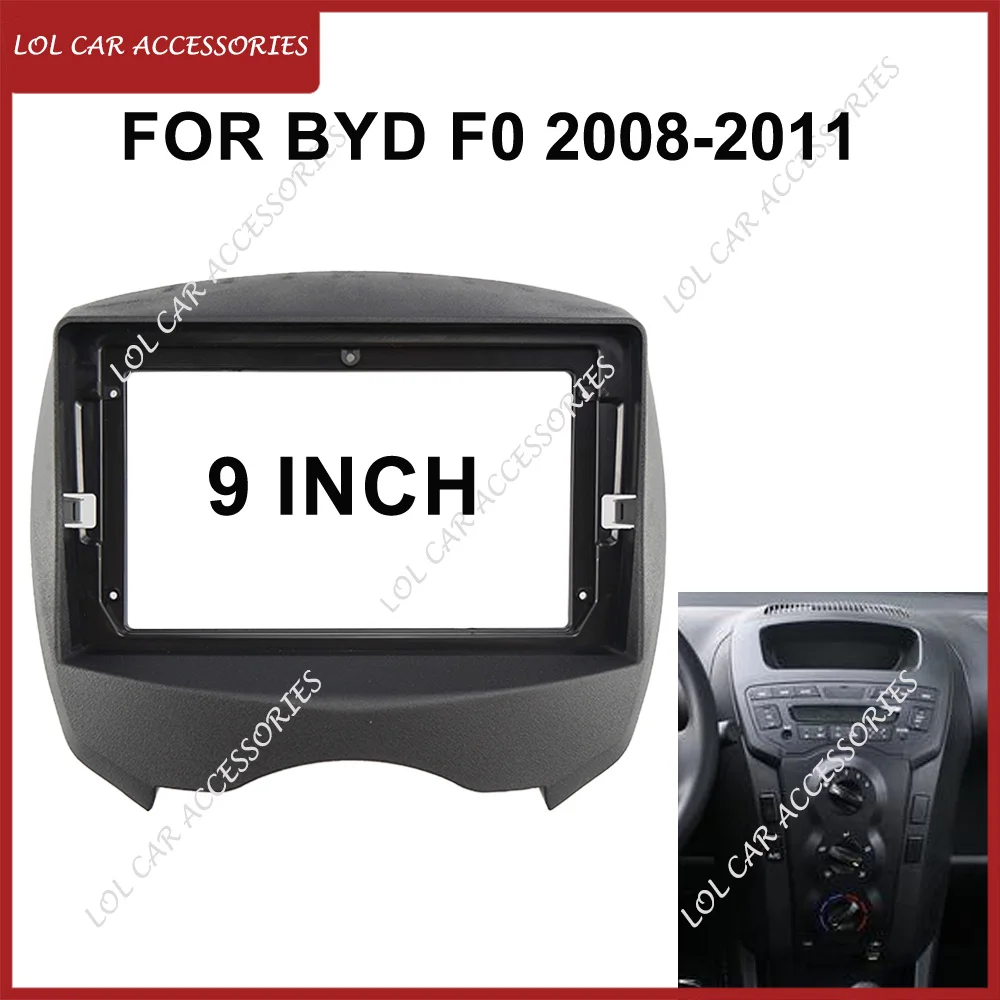 

Автомагнитола 9 дюймов для BYD F0 2008-2011, стерео, Android, MP5, Wi-Fi, GPS-плеер, 2 Din, головное устройство, панель, рамка для приборной панели