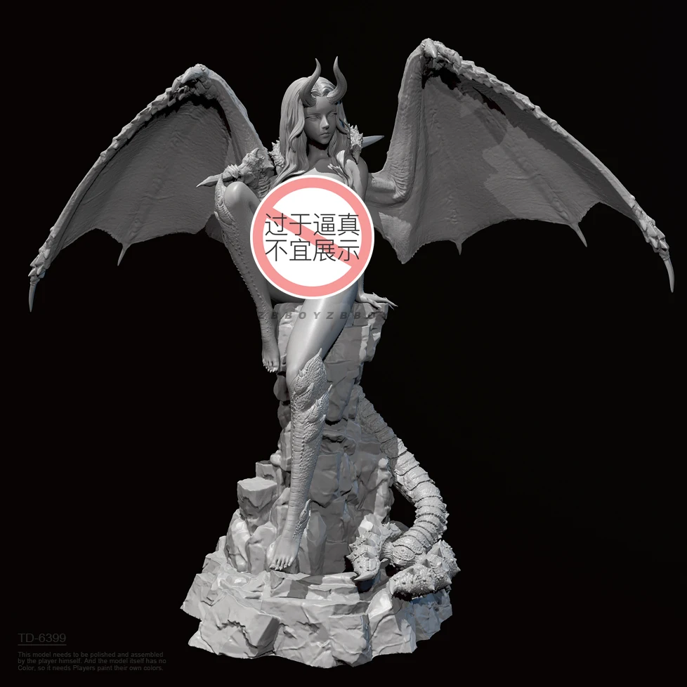 The height of man 50mm 75mm 95mm Resin model kits figure beauty colorless and self-assembled （3D Printing ） TD-6401/3D