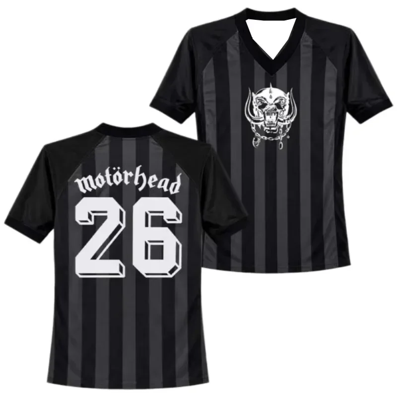 2026 New Motorcycle Band Commemorative Surrounding 3D Printing No. 26 Fan Support Collection Short Sleeved Family Clothing