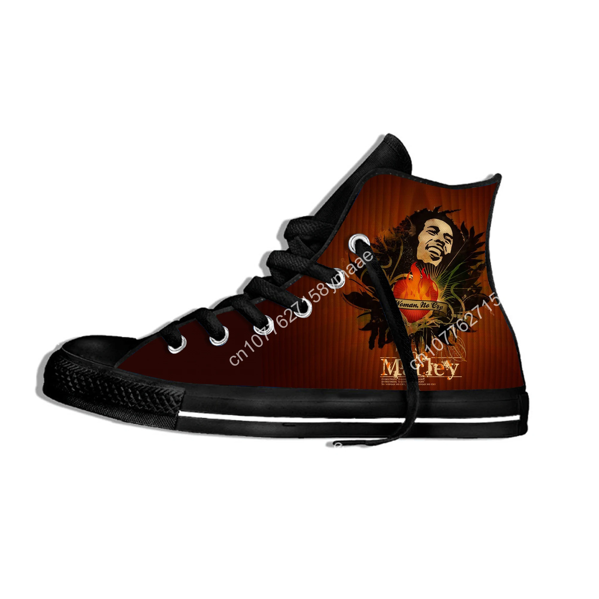 Hot Cool Get Up Stand Up Novelty Design Fashion High Top Canvas Shoes Men Women Casual Breathable Sneakers Classic Board Shoes