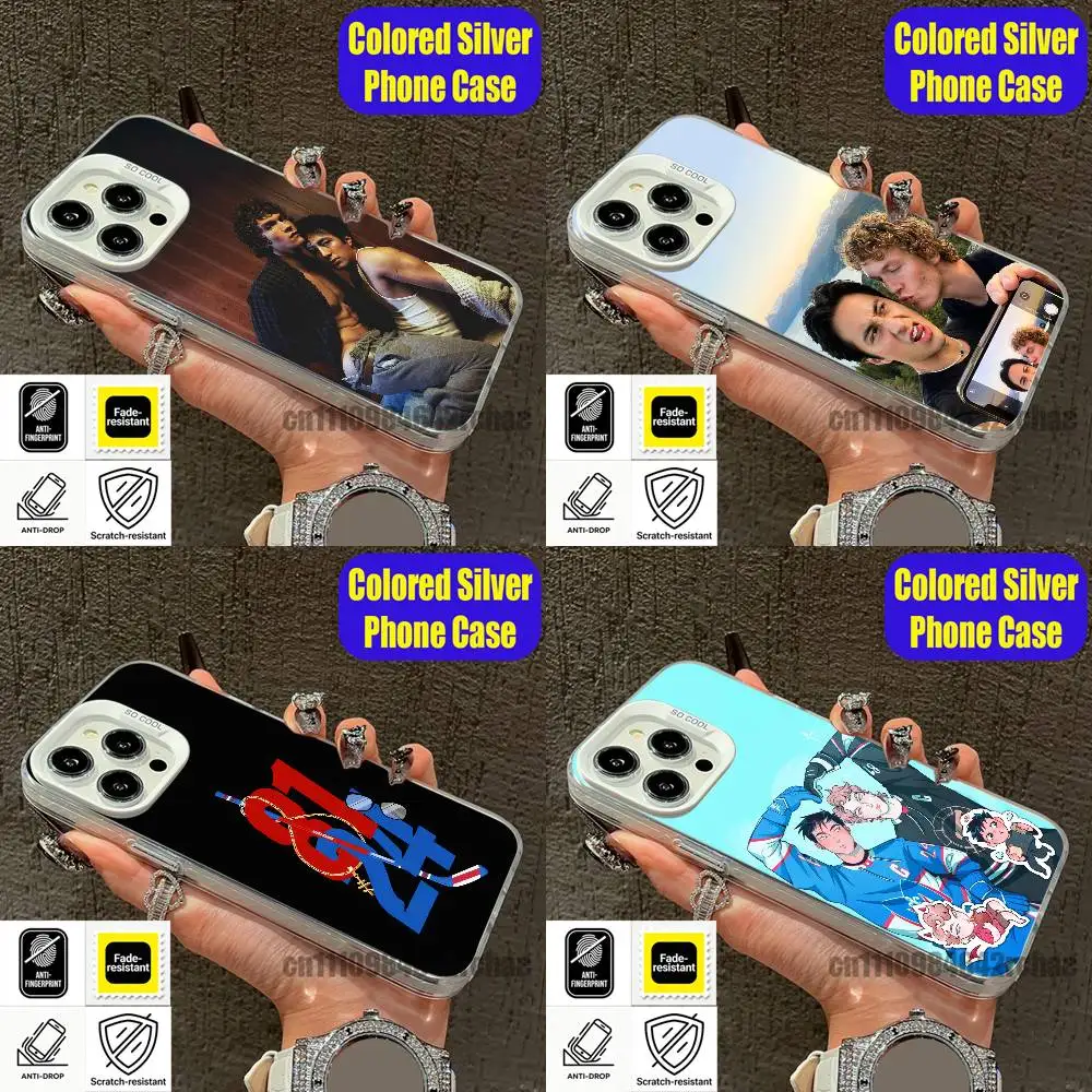 

For H-Heated R-Rivalry Ilya Rozanov Phone Case iPhone 15,17,12,14,13,16,11,E,Max,Plus,Air,Pro,Mini Custom Color Silver Cover