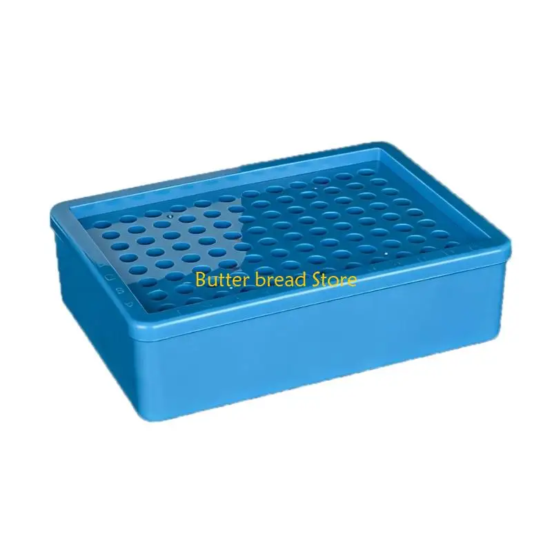 W89C Efficient Low Temperature Centrifuge Tube Freezer Box Freezing Organizers With Light Weight Yet Strong Construction