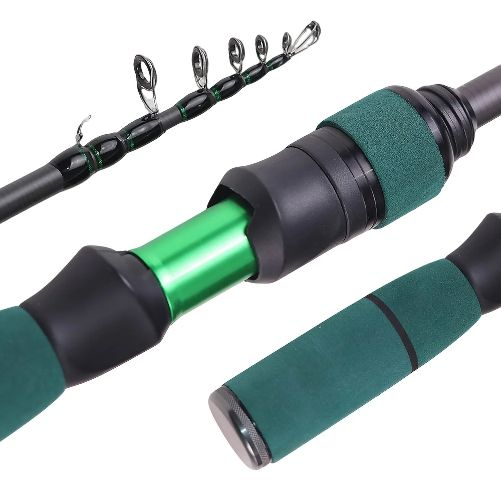 BAKAWA Mini Portable Ultra Light 180 UL Adjustable Pocket Travel Carbon Sensitive Small Fish Universal Spinning Bait FISHING Rod