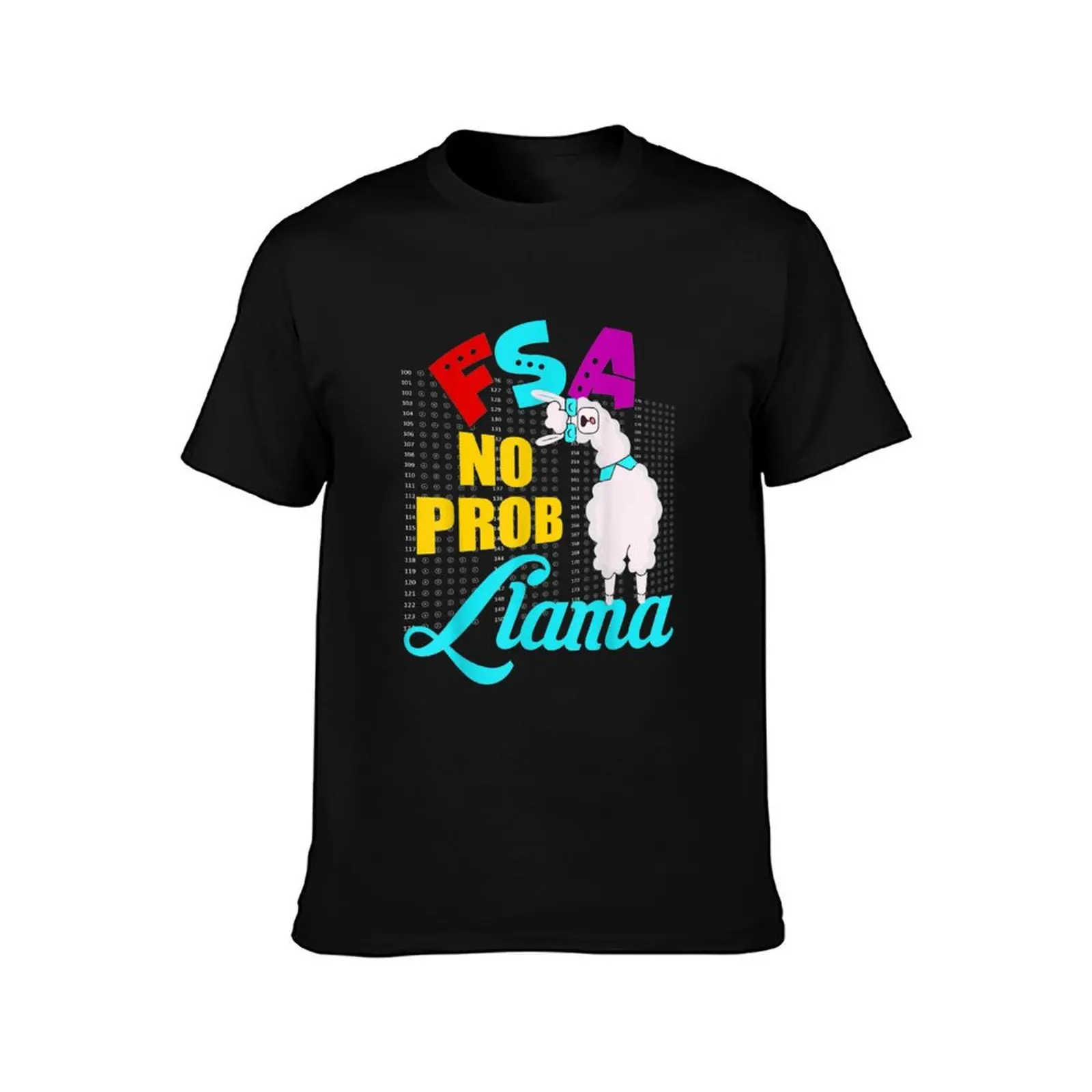 Fsa No Prob Llama Funny Teacher Exam Testing Test Day Kids T Shirt T-Shirt Holiday Party Tee Shirt