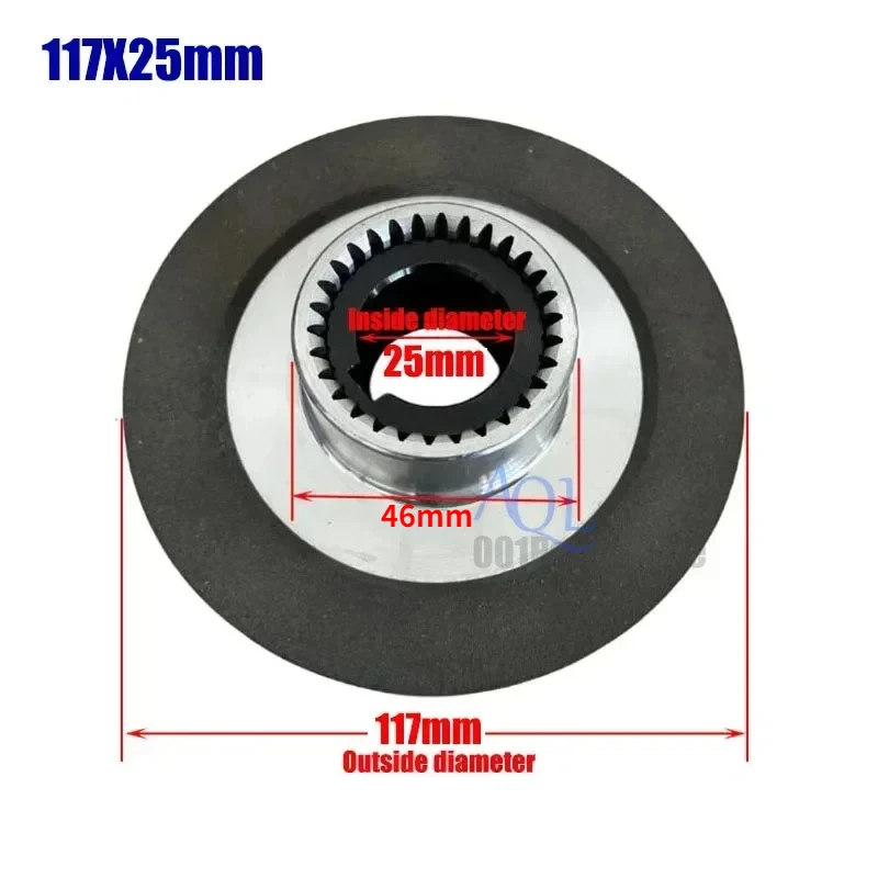 Imagem -05 - Almofada de Freio Eletromagnética para Motor Elétrico Brakese Friction Disc Gear Assembly Hole 12 mm 14 mm 20 mm 25 mm 28 mm