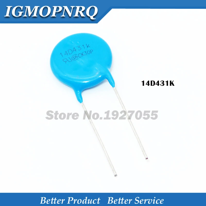 

20pcs varistor 14d431K 470V piezoresistor 14d431 Resistor new