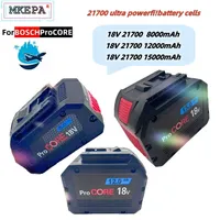 Bosch Original ProCORE battery replacement 18V, suitable for Bosch 18V cordless tool BAT609 BAT618 GBA18V 21700 high-power 5C