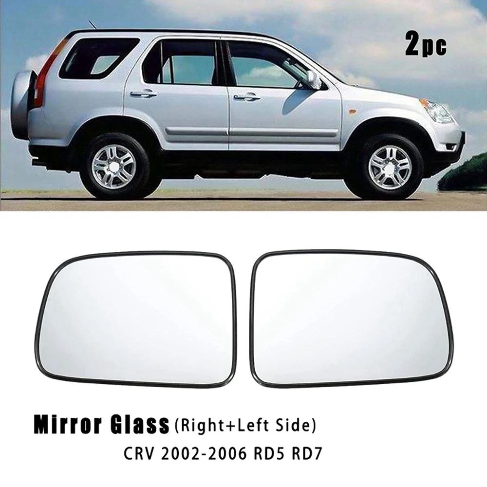 Car Rearview Mirror Glass Lens for HONDA CRV CR-V RD5 RD7 2002 2003 2004 2005 2006 76253-SPA-H01 76203-SPA-H01