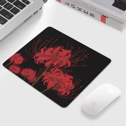 Mouse Pad Hot Sell Gaming Mousepads Natural Rubber Gamer Cartoon Red Spider Lily Office Decoration Carpet keyboard pad