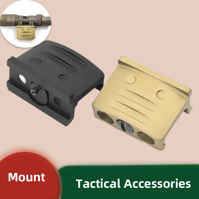 

High-quality Side Base M300M600C Tactical Flashlight CNC Side Flipped 45 Degree Flashlight Accessories