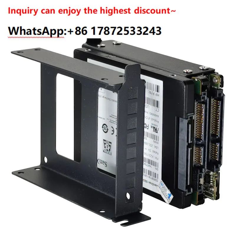 Computer server chassis, full height PCI card slot conversion, 2.5-inch SSD solid-state drive expansion