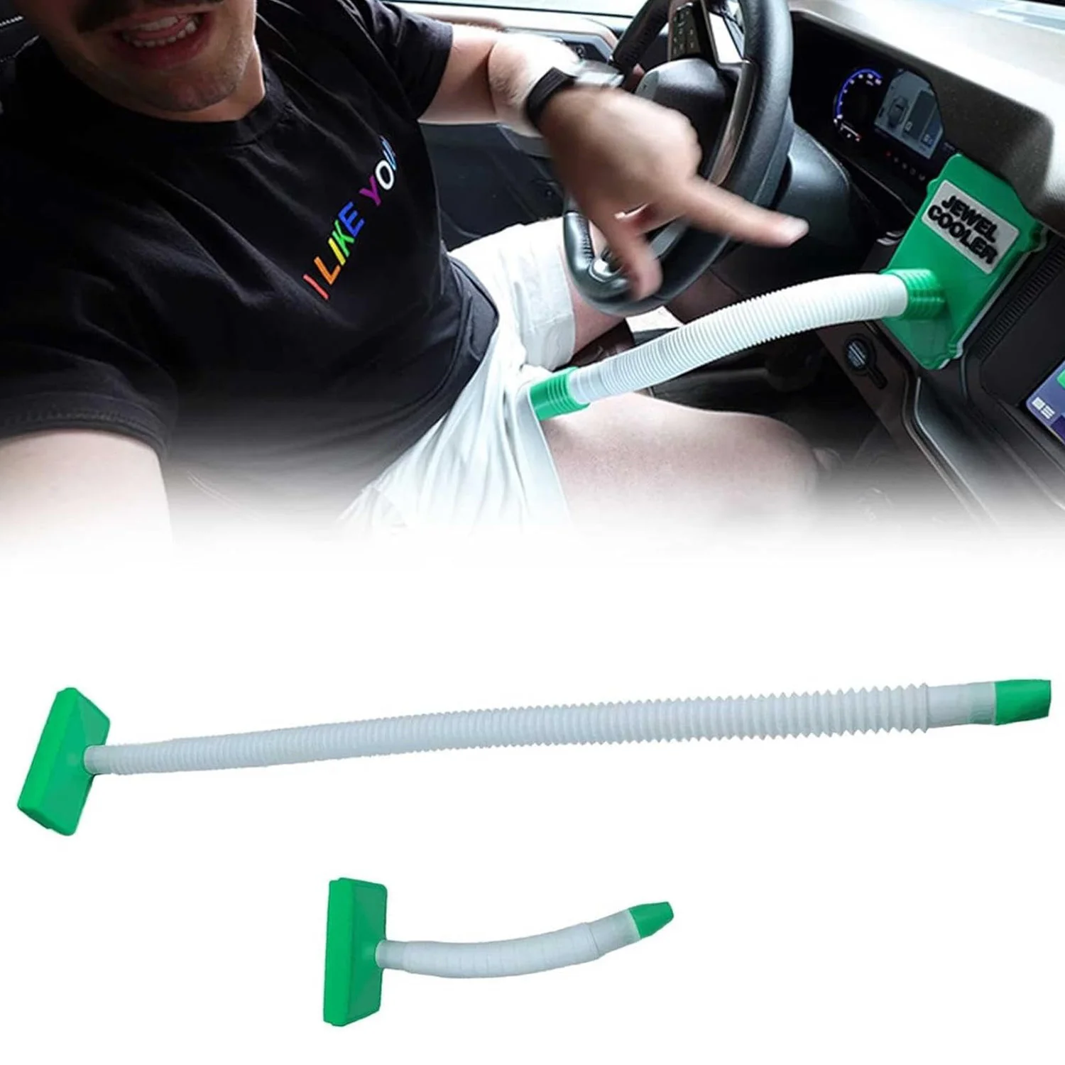 

Car Air Conditioning Outlet Air Vent Hose ​Auto Air Conditioning Vent Extensions 12.6-33.7 Inch Universal Hose To Keep Cool Hot