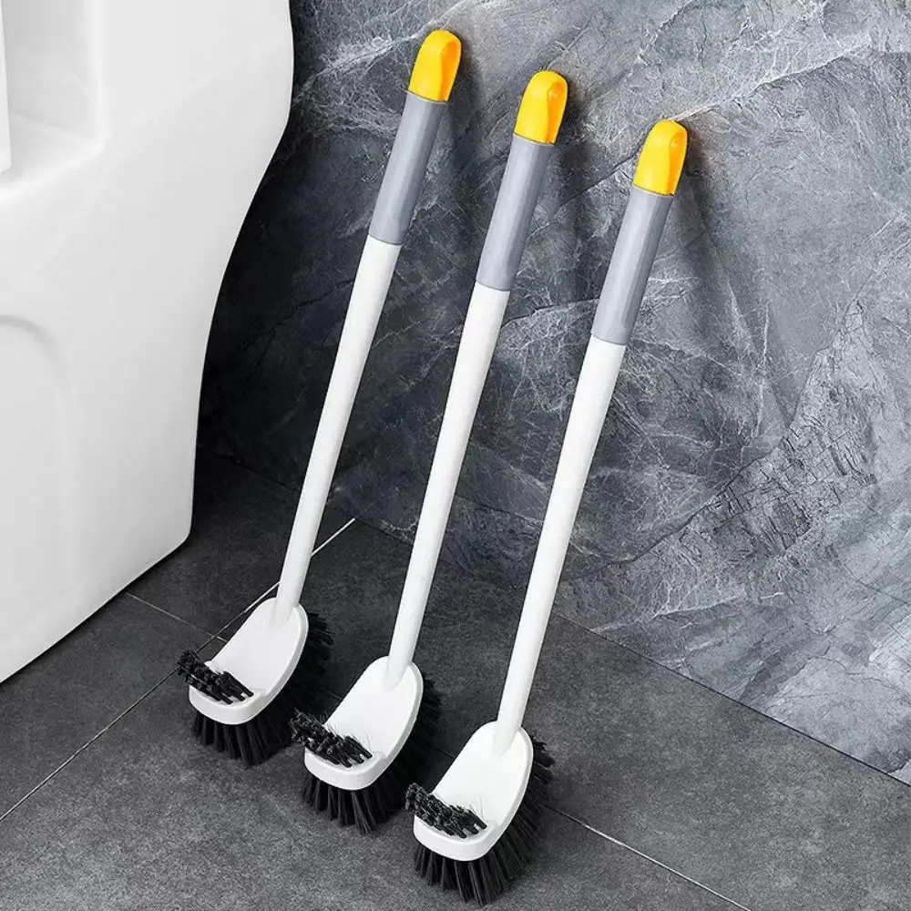 Plastic Toilet Brush New Deep Cleaning Tool Long Handle Toilet Cleaning Brush Bathroom Supplies Household Bathroom Brush