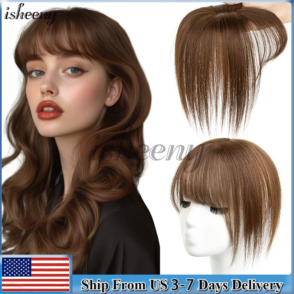 

Наращивание человеческих волос с базовой сеткой 5x9 см, натуральный 360° ° Челка 3D Зачески Филировочные Волосы Челка Прямые Волосы