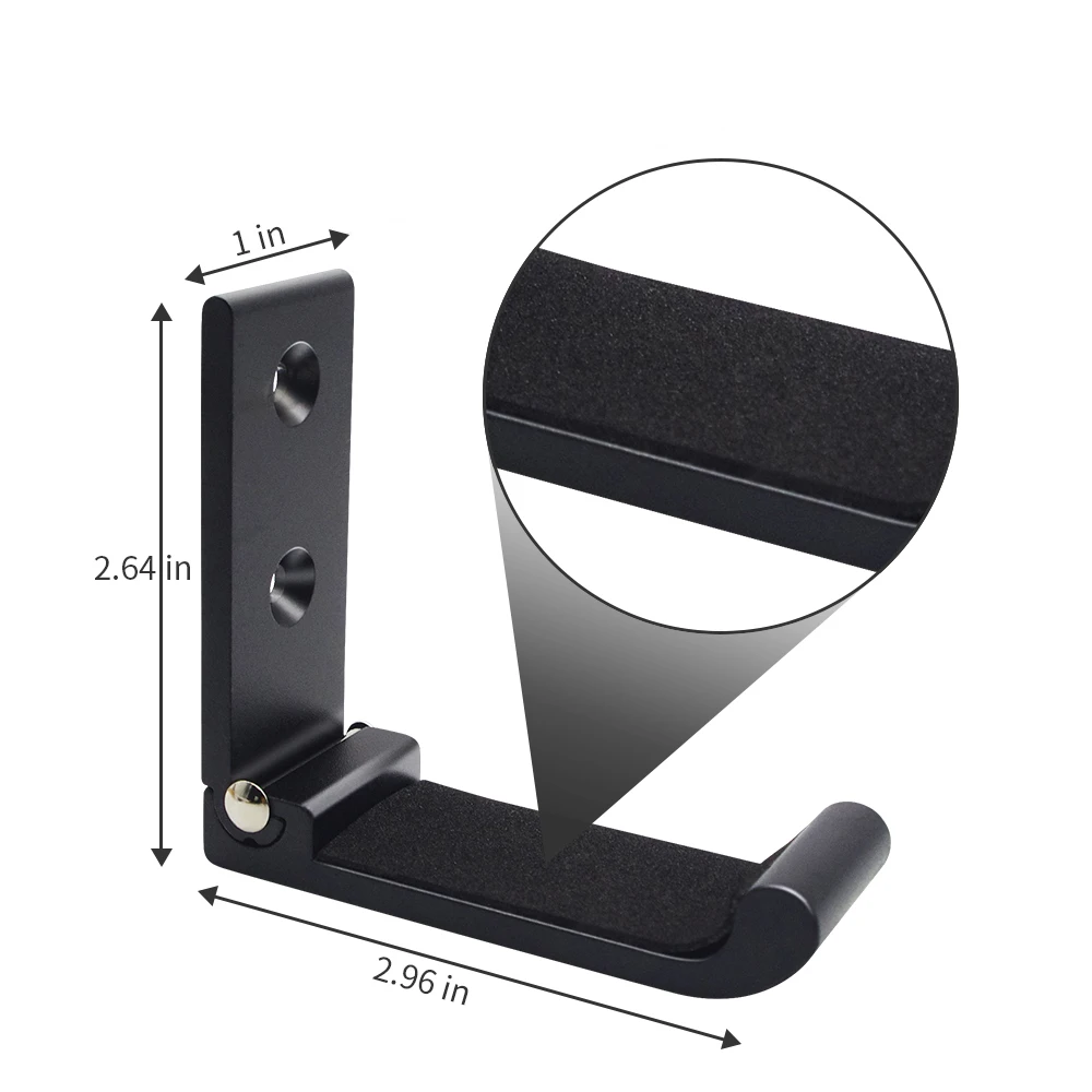 Soporte de pared para pistola, ganchos plegables, espada para Rifle y arco, soporte de pared para AR15 AR10 M4 M16 Glock G17 G19 G22 G34 G43X G1-3