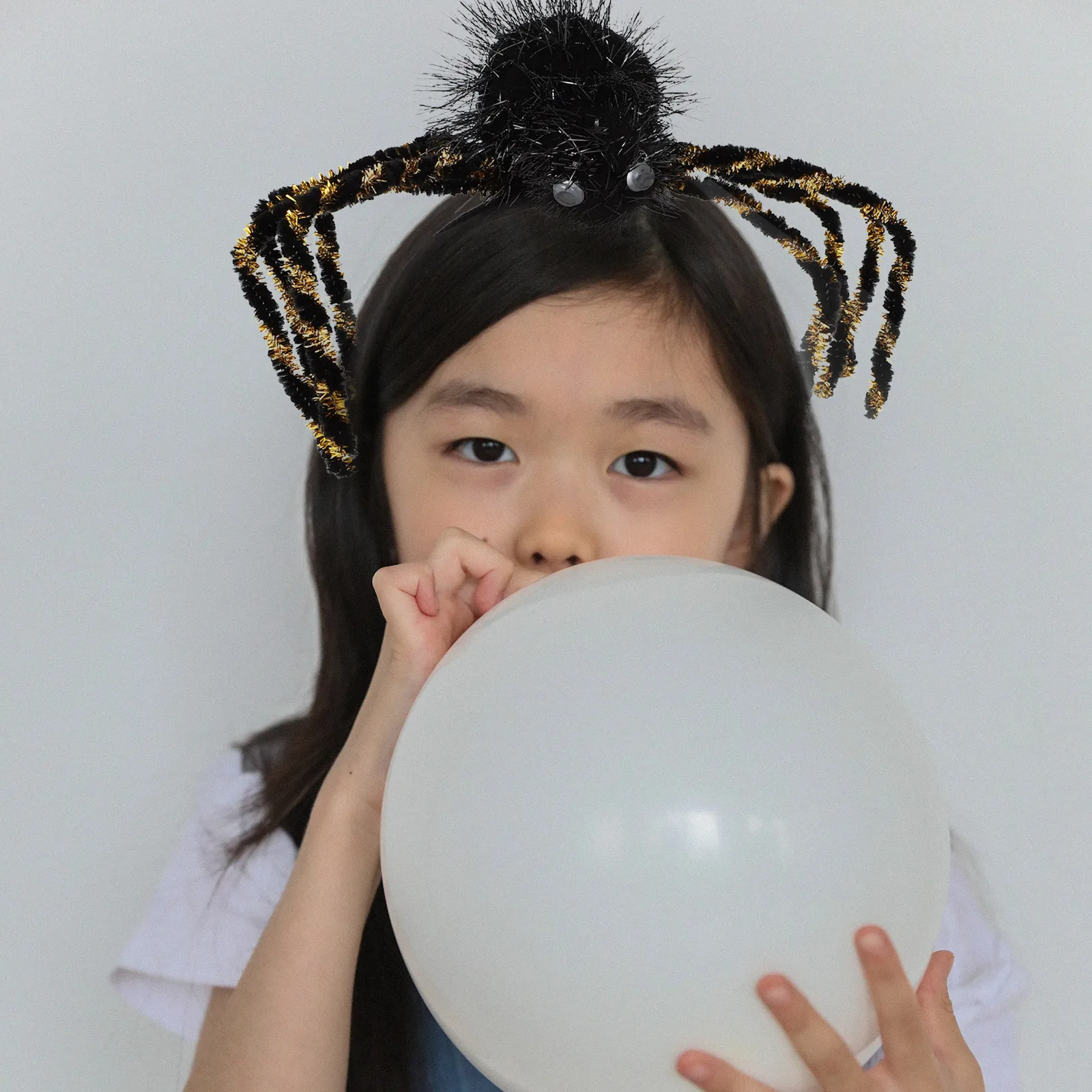 

2pcs Spider Headband Novel Halloween Costumes Props Cloth Hair Accessories Durable Portable Easy Wear Comfortable Anti Scratch