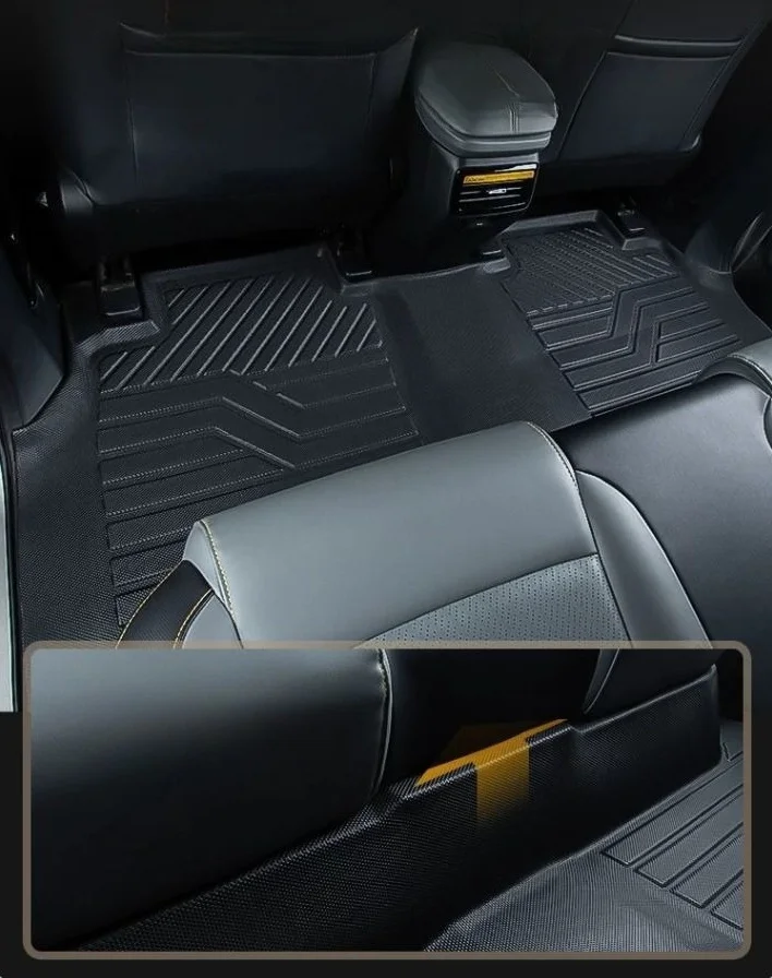 Custom TPE Floor Mats for AION Y Plus UMO 5 (Umo 5) 2023-2026,Full Coverage Door Sill Mats & Trunk Cargo Liner Custom Floor Mats