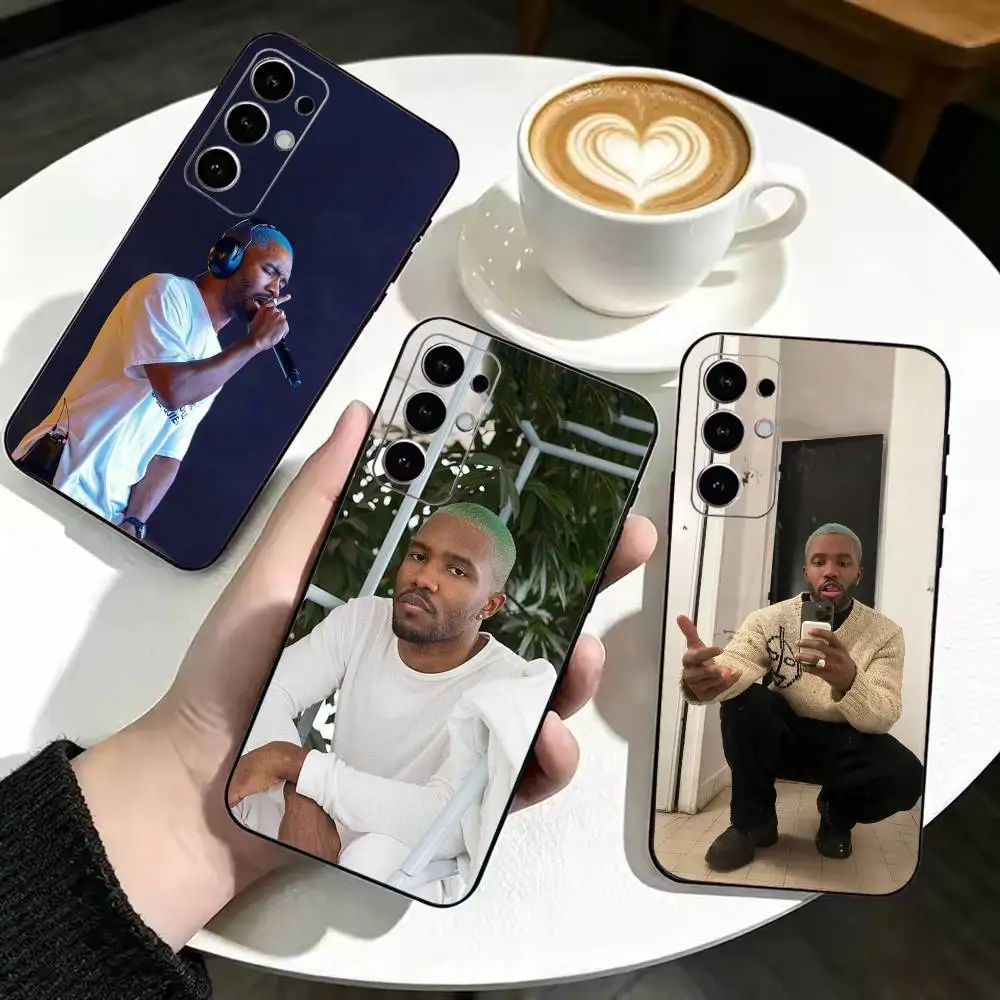 F-Frank Ocean-S Blond  Soft Silicone Case For Samsung S20 S21 S22 S23 S24 S25 S26 Ultra Plus Lite S24 FE Fundas
