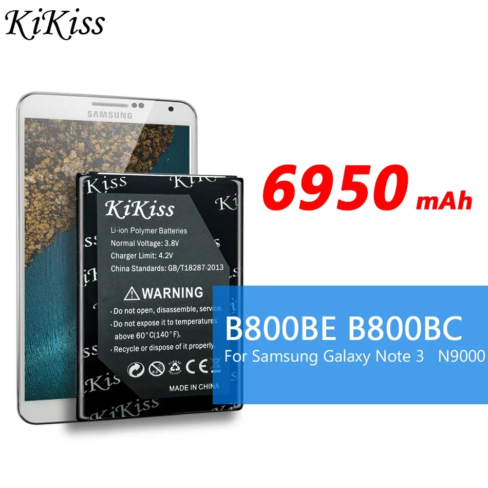 Phone Battery B800BE EB595675LU For Samsung Galaxy Note 1 2 3 4 SM N900 N7100 N910 N910F N910A GT N7000 I9220 Note2 Note3 Note4