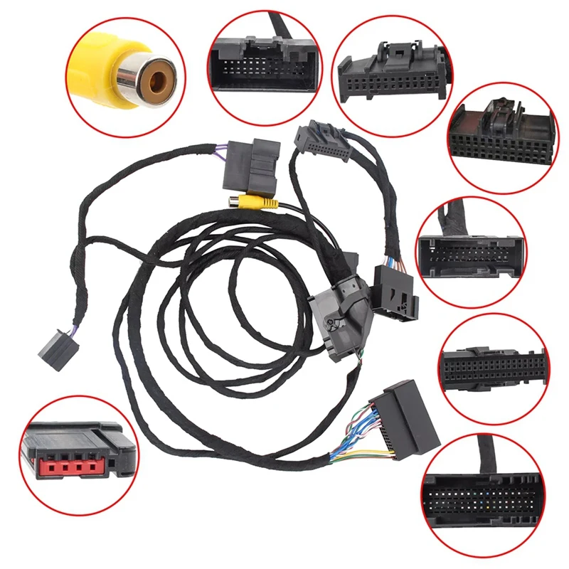 4 "ถึง 8" Custom PNP Conversion Power Harness HC3Z-19A387-B สําหรับ Ford Super Duty 2017-2019