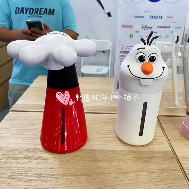 

Mickey Disney Cartoon Automatic Induction Contact-free Mickey Shape Children's Baby Soap Dispenser Machine Intelligent Foam Gift