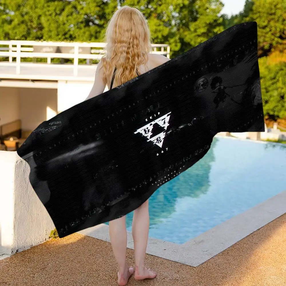 Freeze Corleone 667  Big Microfiber Beach Towels Quick Dry Towel Sand Beach Towels Pool Towel for Travel Swim Pool Yoga