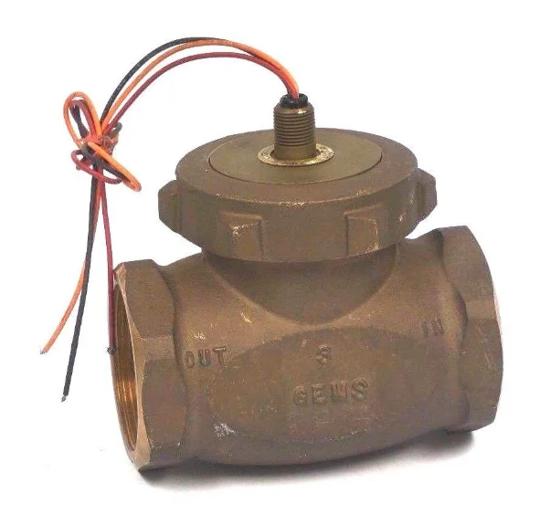 New Fixed Water Flow Switch From USA GEMS FS-200/400 Series Shuttle-Type Flow Switches