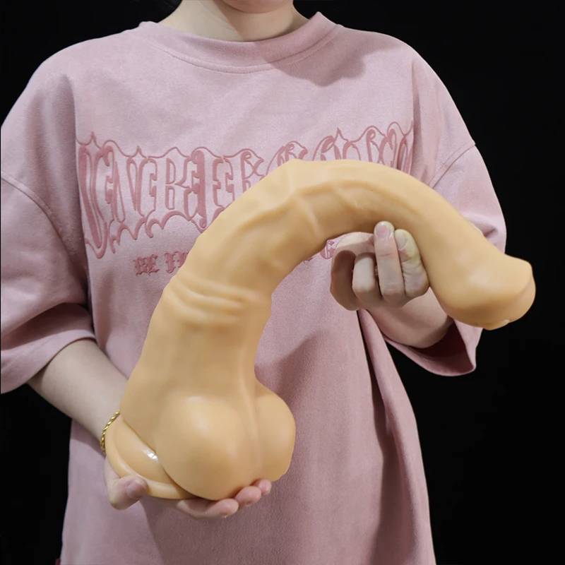 41cm Dildos Animal Dick Ana Huge Horse Dildo Big Realistic Penis Long Cock Erotic Adult Sex Women Masturbator Suction Cupl 18+