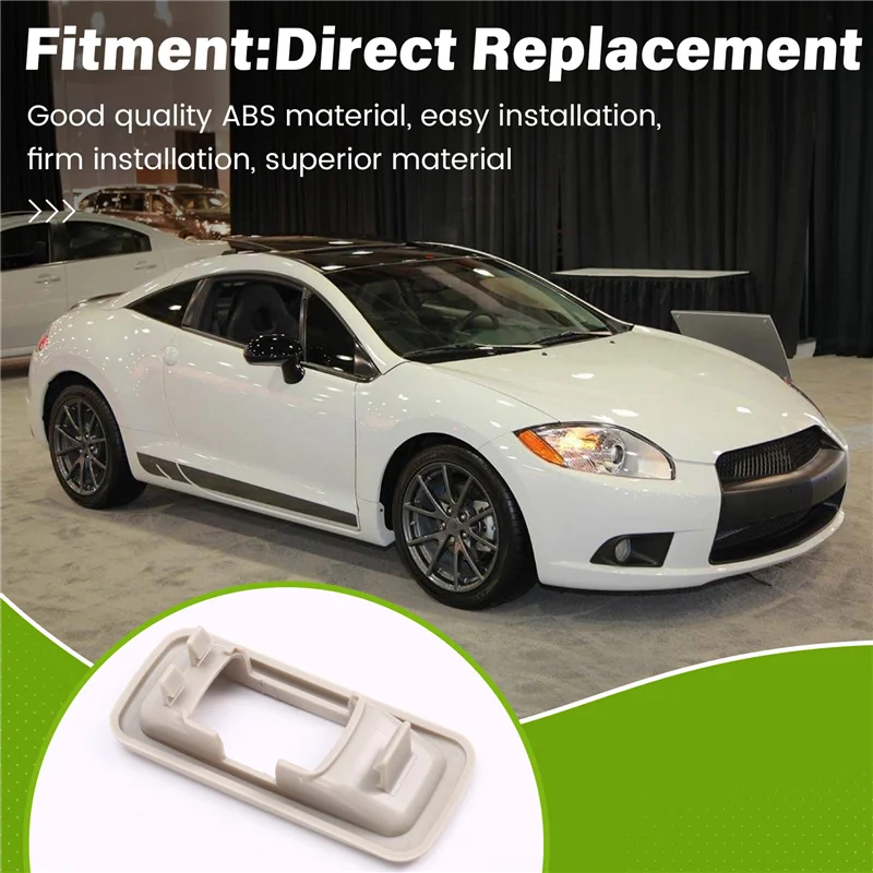 Abtc-interruptor do teto solar do carro moldura botão do teto solar painel de guarnição 5855a031 para mitsubishi pajero v93 v97 v73 galant lancer