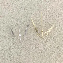 New Watch Hands Diamond Pattern Silver/ Gold Watch Modification Accessories for NH35/ NH34/ NH36/ NH70 Movemnet 8*12*12.5mm