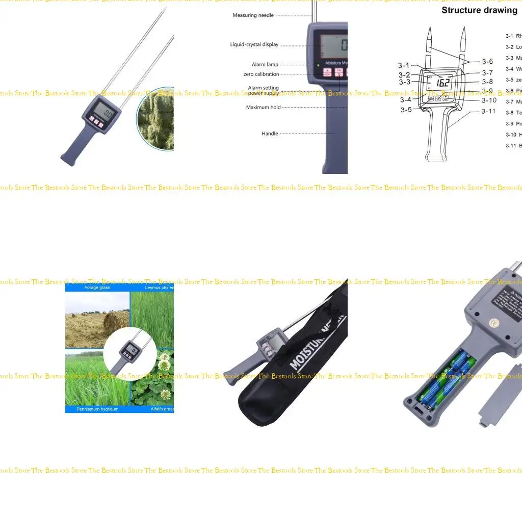 

12pf Detector Detcure Мониторинг влажности для зерновых соевых бобов Управление фермой