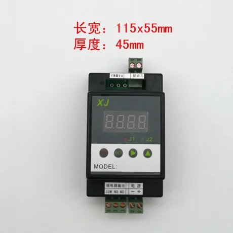 

Детектор тока XJ-S21-100A 200A Реле тока Сигнализация верхних и нижних ограничений тока