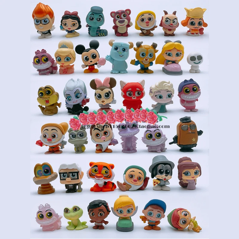 

Disney Doorables Villains Stitch Princess Mickey Mouse Monsters Dolls Cartoon Toy Collection Kids Birthday Gifts (Defect)