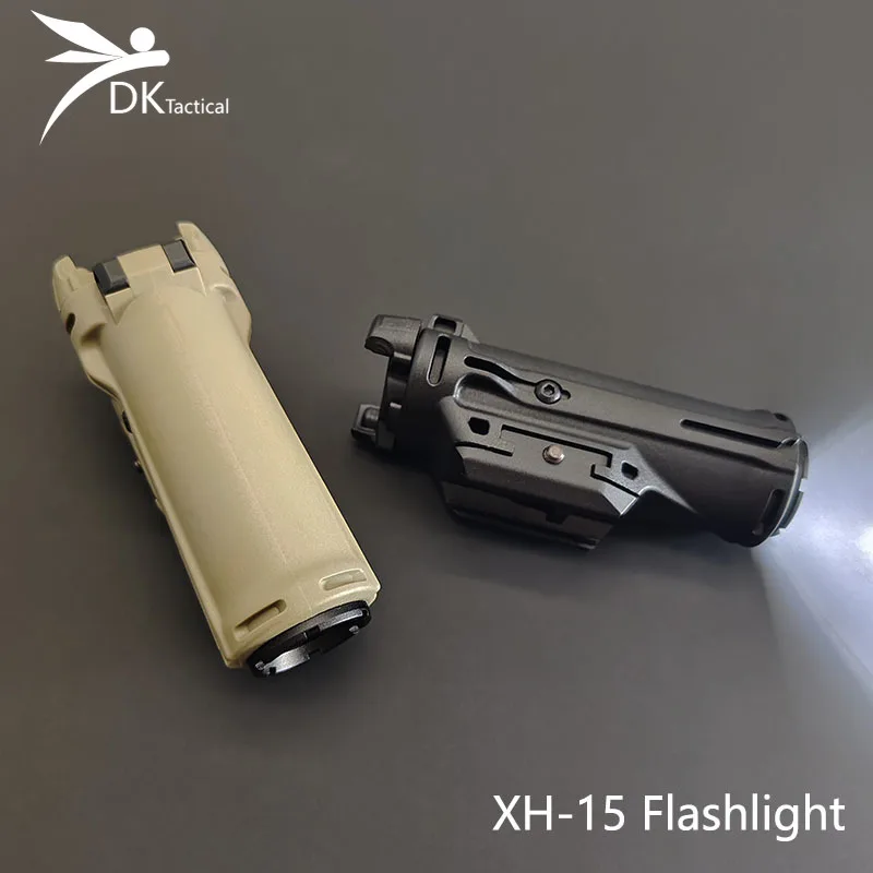 

SOTAC New Tactical Nylon XH15 Flashlight 350 Lumen Weapon Hunting Scout Light White LED Glock 17 18 For 20mm Rail Handgun