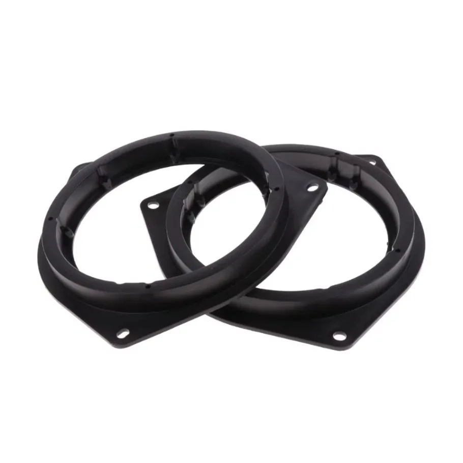 2 Pcs 6.5 Inch Spacer Rings Adaptor Black High Grade Materials fit for a Long Lasting Secure