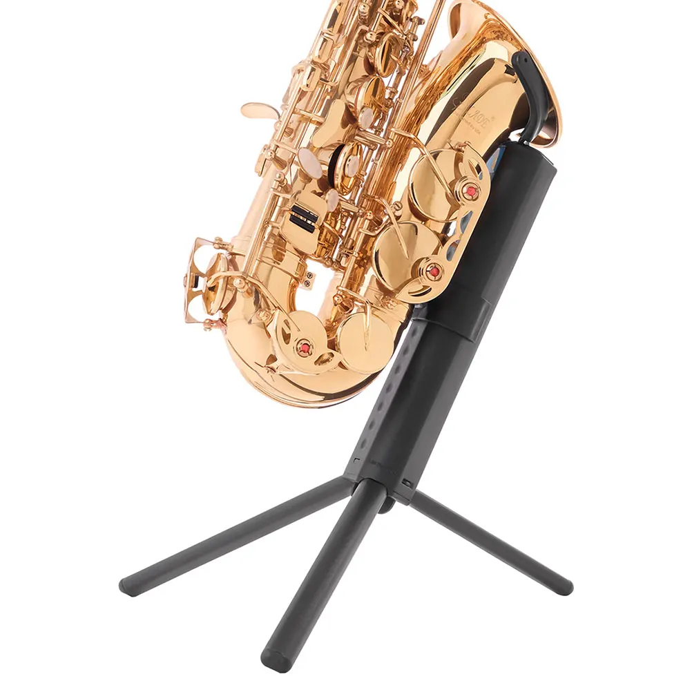 

Saxophone Stand Hanger Portable Racks Non-skid Plastic Foldable Saxophones Display