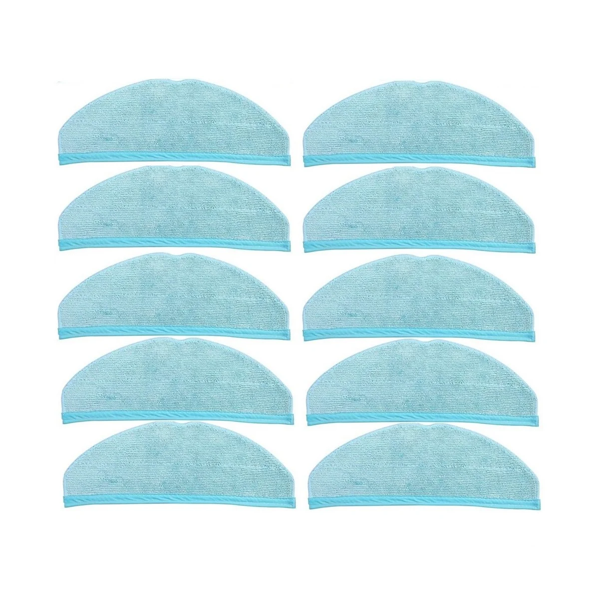 10ชิ้นเหมาะสำหรับ cecotec Conga 8090 9090กวาดอุปกรณ์หุ่นยนต์ถูทำความสะอาดเศษผ้า