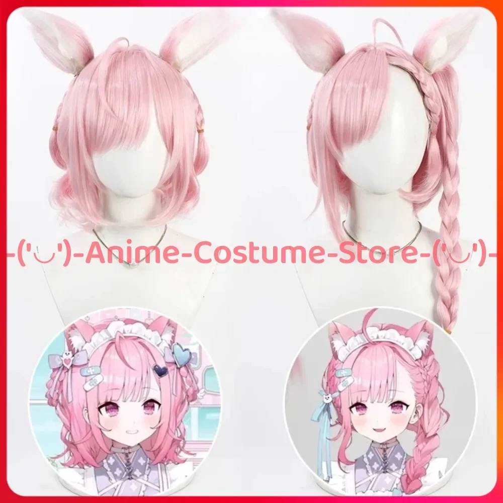 Virtual VTuber Yuuki Kinana Cosplay Wig Ponytail Anime Character Wigs Halloween Carnival Party Costume Prop Synthetic Hair