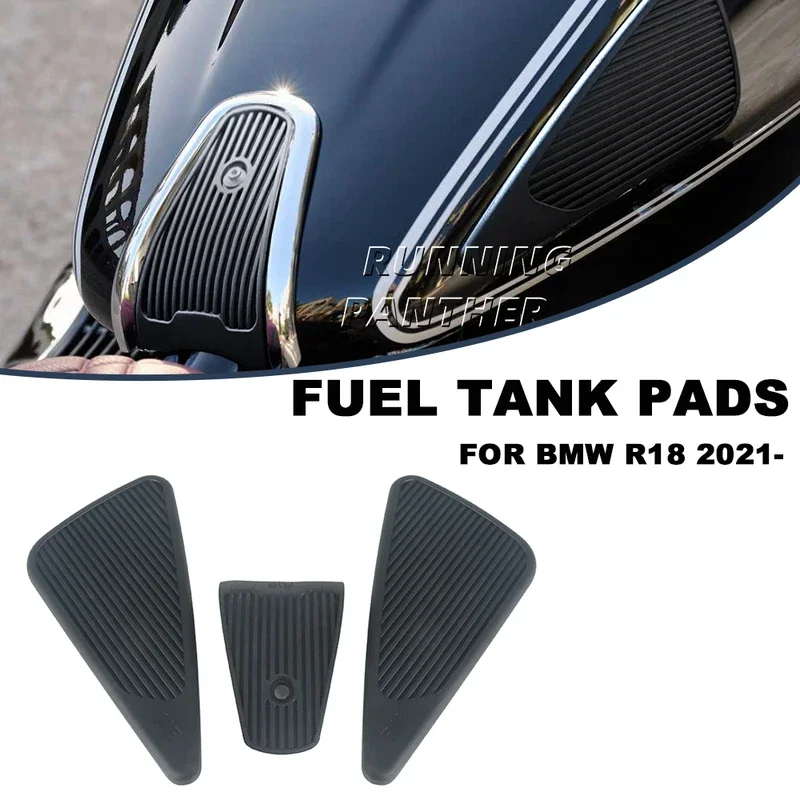 Motorcycle side fuel tank pad top gas tank protective sticker for BMW R18 b classic rockane 100 years transcontinental 2021-up