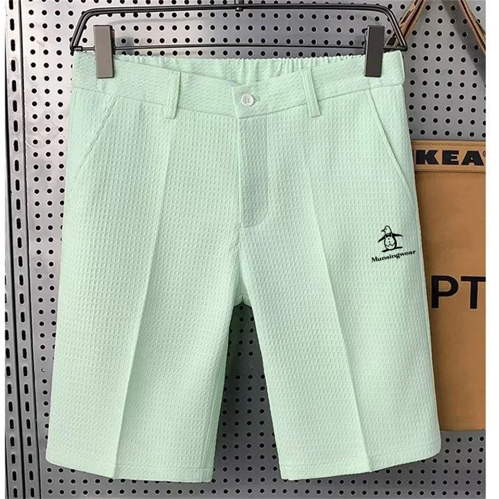 MUNSINGWEAR Men Golf Casual Shorts 2024 Summer New Fashion Breathable Golf Sports Shorts Men's Casual Golf Shorts Golf Clothing