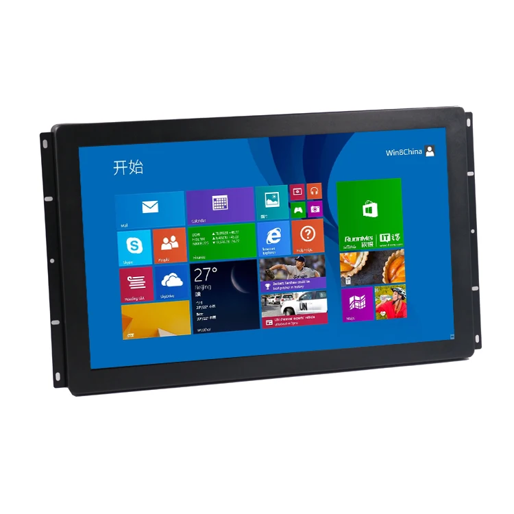 산업용 팬리스 PC 21.5 인치 임베디드 Ip65 방수 올인원 PC 키오스크 터치스크린 패널 PC
