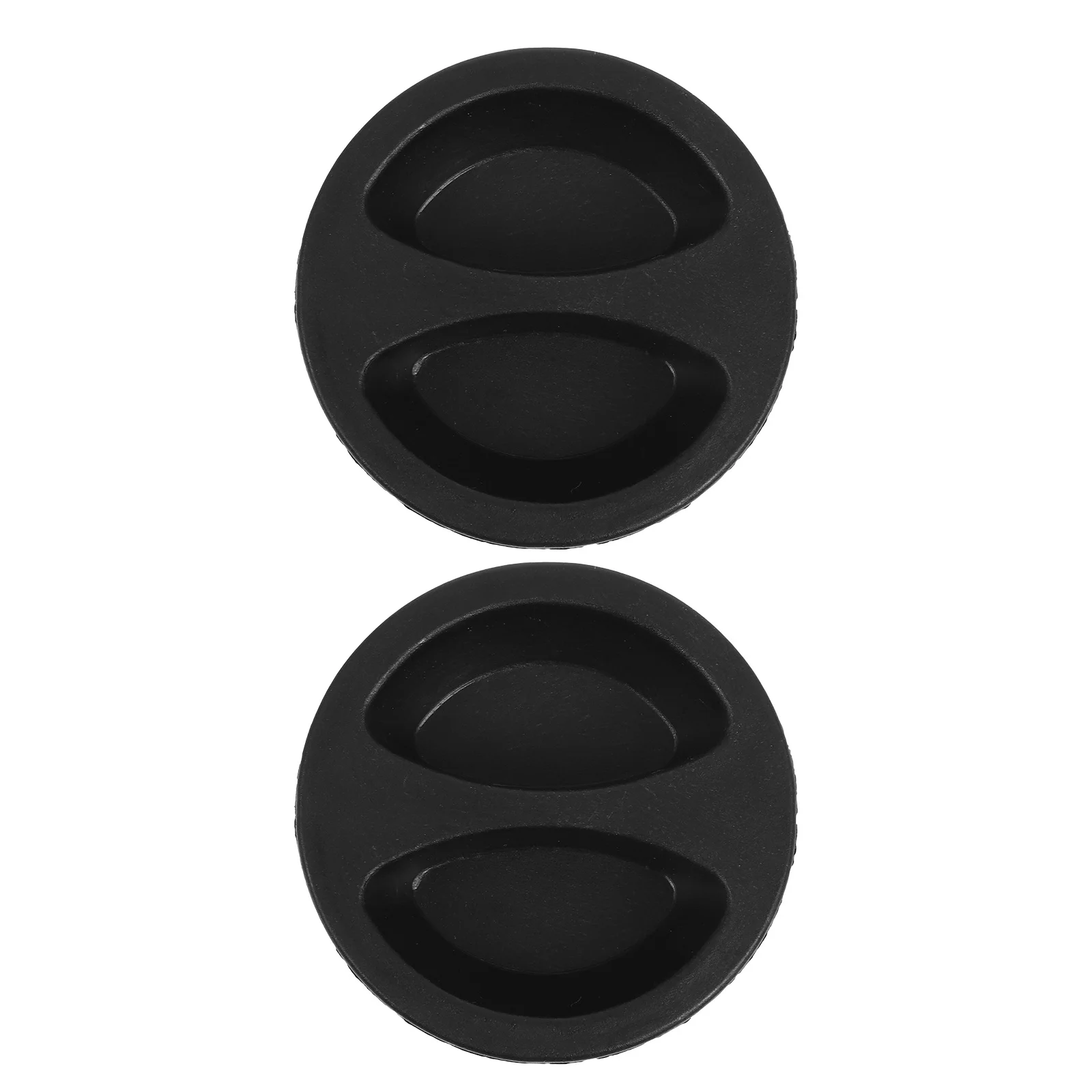 

2Pcs Black Outdoor Umbrella Base Cover Drainage Hole Prevents Water Build-Up Rust Patio Umbrella Stand Protector