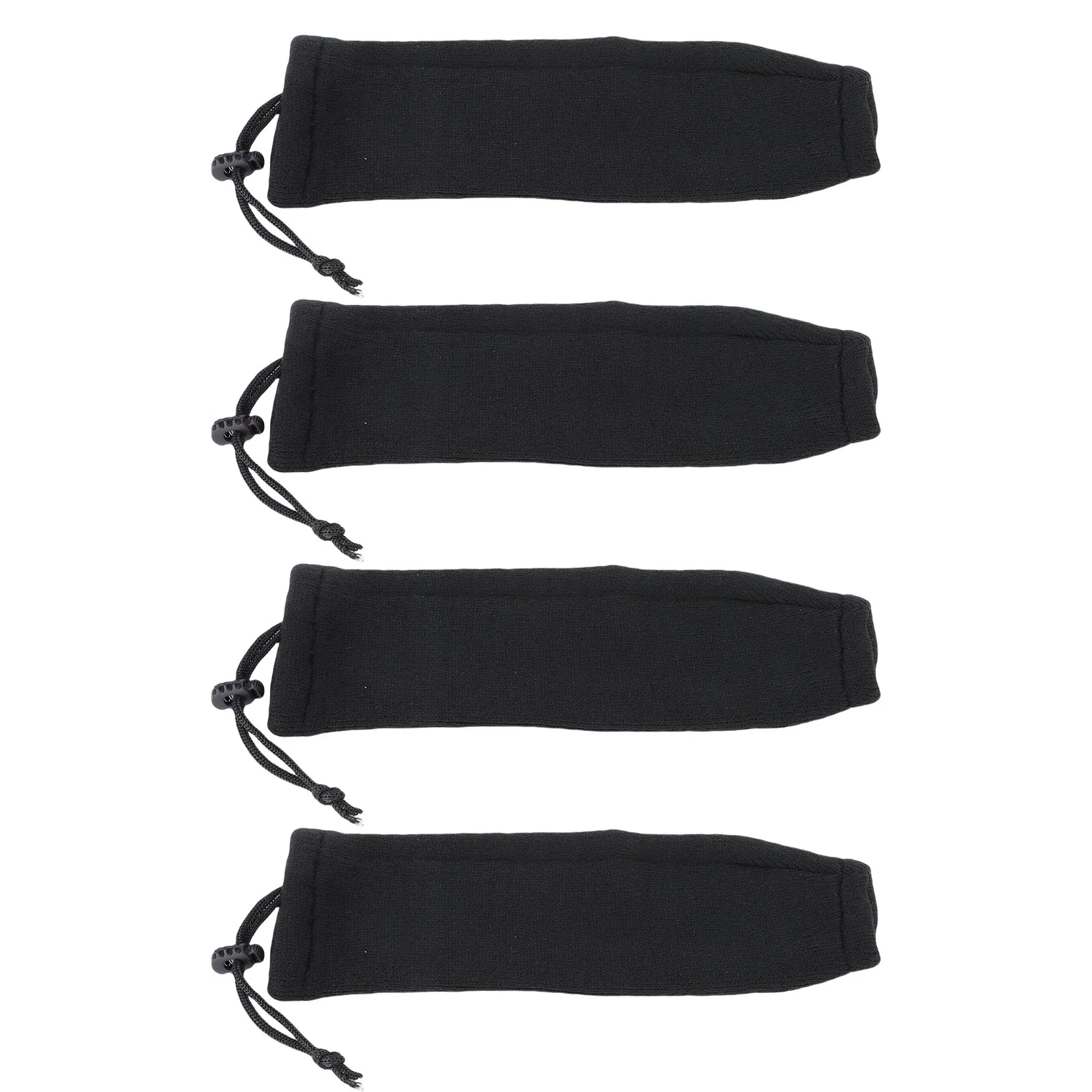 4 قطعة أغطية مصد القارب مقاومة للتآكل قفص الاتهام البحرية الوفير واقية الأكمام ل التوأم العين مركز حبل أنبوب نمط الوفير الأسود 13